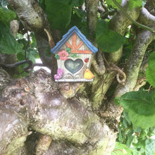 Load image into Gallery viewer, Fairy Door, Bird House, Miniature Garden House