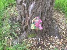 Load image into Gallery viewer, Fairy Door, Miniature Garden, Flowers, 3d