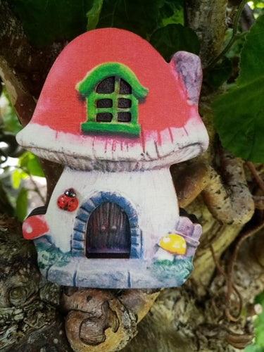 Fairy Door, Toadstool, Miniature Garden, tree 3d