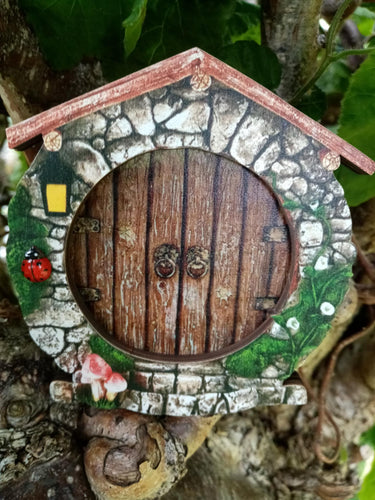Fairy Door, Miniature Garden, Round,  3d