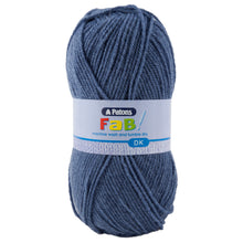 Load image into Gallery viewer, Full Pack of 10 Balls - Crochet/Knitting Yarn: Fab: Double Knitting: 10 x 100g: Airforce