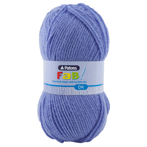 Full Pack of 10 Balls - Crochet/Knitting Yarn: Fab: Double Knitting: 10 x 100g: Lilac