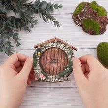 Load image into Gallery viewer, Fairy Door, Miniature Garden, Round,  3d