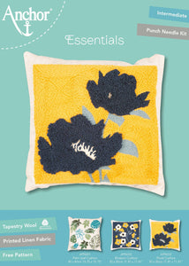 Punch Needle Kit: Cushion: Floral