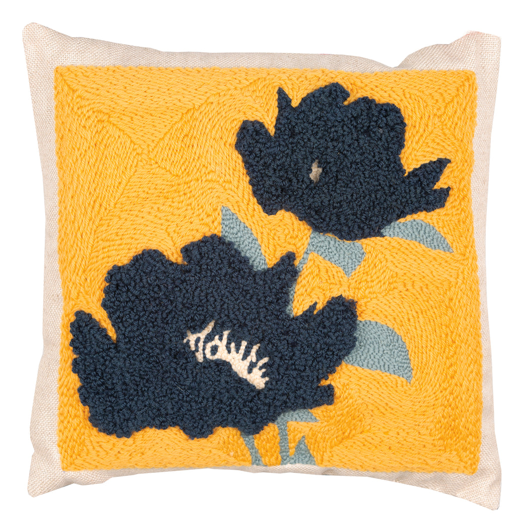 Punch Needle Kit: Cushion: Floral