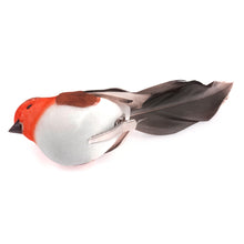 Load image into Gallery viewer, Pack of 2 Robins on Clip: Small: 2.5 x 7.5 x 3.5cm. Festive