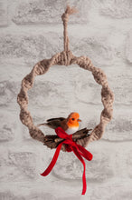 Load image into Gallery viewer, Pack of 2 Robins on Clip: Small: 2.5 x 7.5 x 3.5cm. Festive