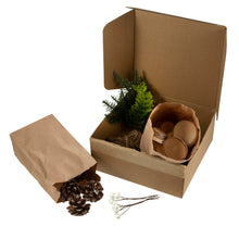 Load image into Gallery viewer, Make your own - Wreath Kit: Scandi Wood: 25cm