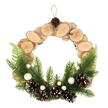 Load image into Gallery viewer, Make your own - Wreath Kit: Scandi Wood: 25cm