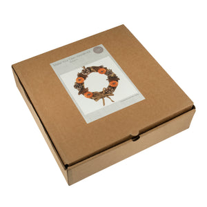 Make your own - Wreath Kit: Autumn Natural: 30cm