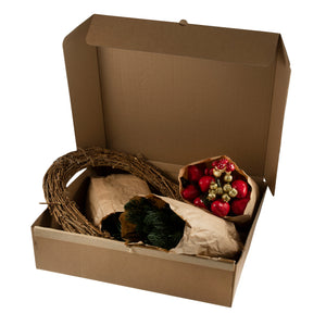 Make your own - Wreath Kit: Winter Berry: 40cm