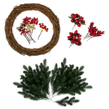 Load image into Gallery viewer, Make your own - Wreath Kit: Winter Berry: 40cm