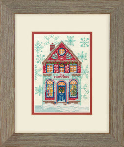 Counted Cross Stitch Kit: Holiday Home