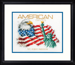 Counted Cross Stitch Kit: American Patriot