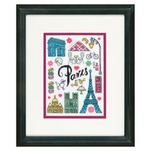 Load image into Gallery viewer, Counted Cross Stitch Kit: New York &amp; Paris