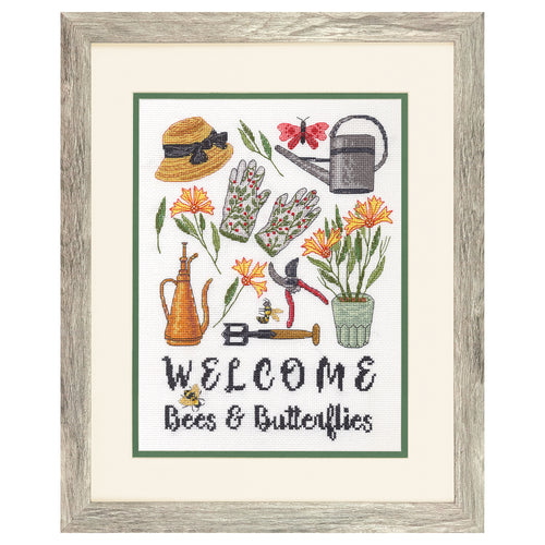 Counted Cross Stitch Kit: Garden Time