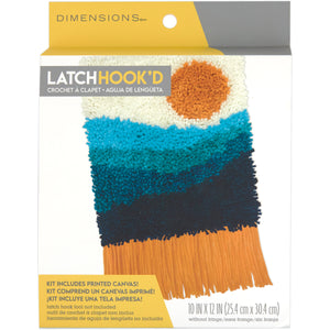 Latch Hook Kit: Sunset