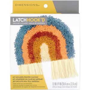 Latch Hook Kit: Rainbow