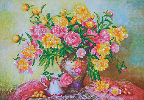 Diamond Painting Kit: Elegant Roses