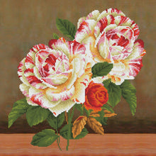 Load image into Gallery viewer, Diamond Painting Kit: Camellia &amp; Rose Bouquet