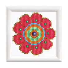 Load image into Gallery viewer, Diamond Painting Kit: Flower Power: with Frame