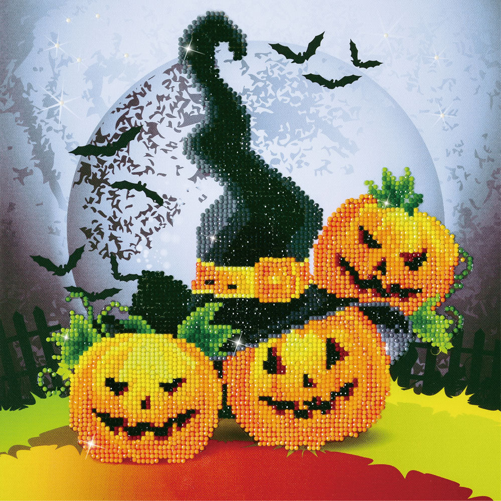 Diamond Painting Kit: Halloween Magic