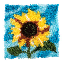 Load image into Gallery viewer, Latch Hook Kit: Sunflower