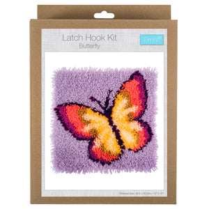 Latch Hook Kit: Butterfly