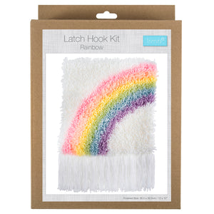 Latch Hook Kit: Rainbow