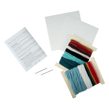 Load image into Gallery viewer, Counted Cross Stitch Kit: My First: Christmas Dog and Snowman