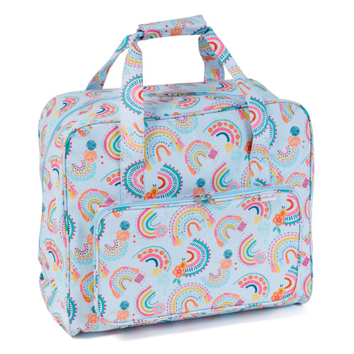 Sewing Machine Bag: Matt PVC: Rainbow