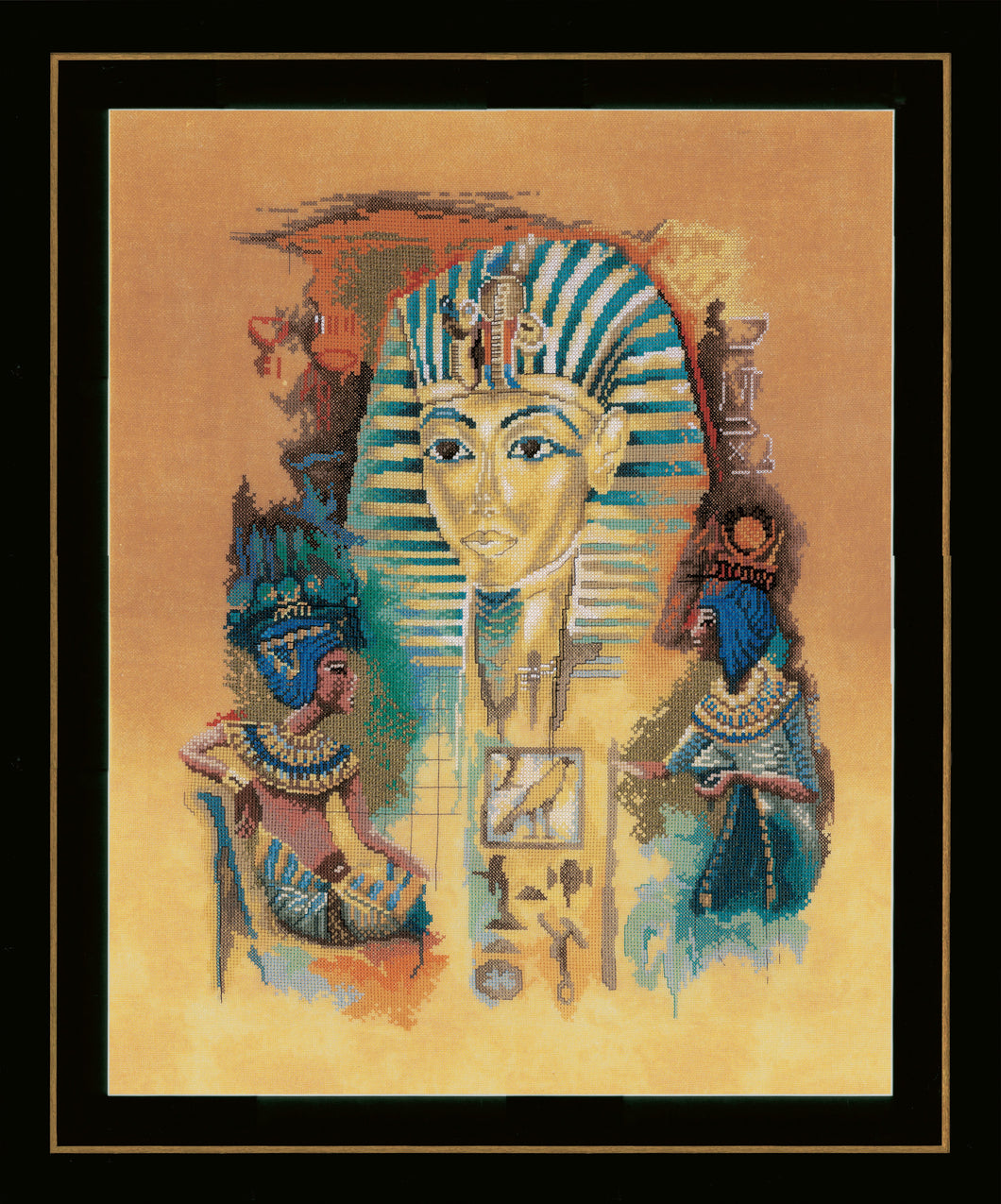 Counted Cross Stitch Kit: Tutankhamun by LANARTE