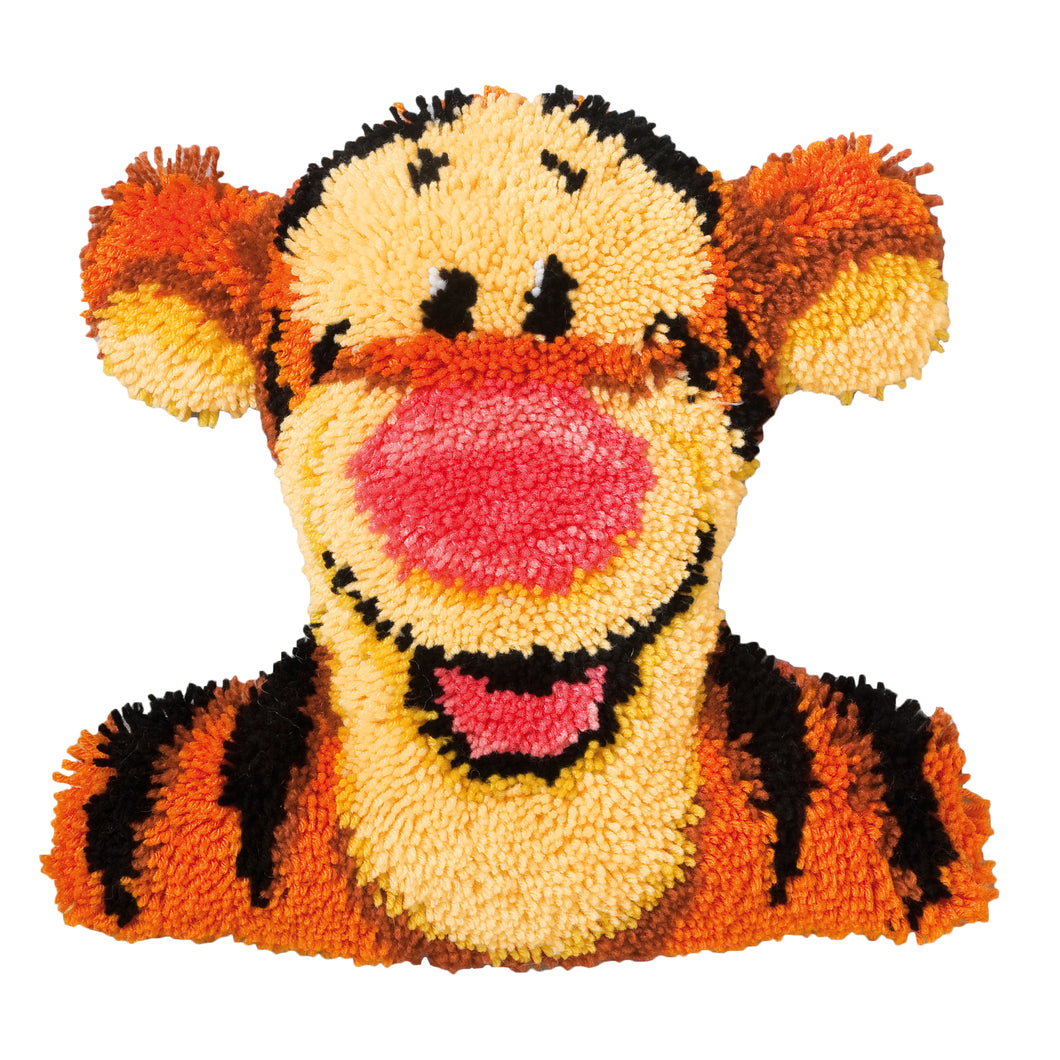 Latch Hook Kit: Shaped Cushion: Disney: Tigger