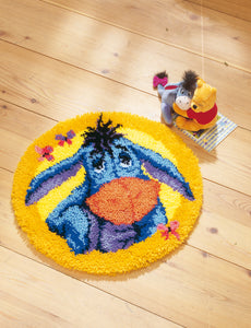 Latch Hook Kit: Shaped Rug: Disney: Eeyore