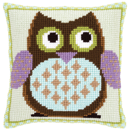 Cross Stitch Kit: Cushion: Mister Owl