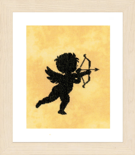 Counted Cross Stitch Kit: Cupid I (Evenweave)