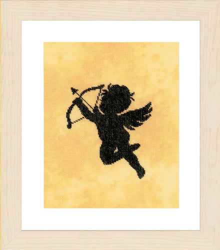 Counted Cross Stitch Kit: Cupid II (Evenweave)