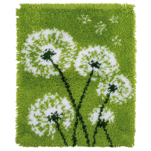 Latch Hook Kit: Rug: Dandelion