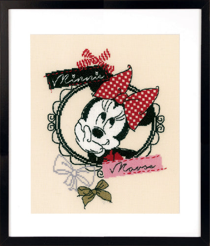 Counted Cross Stitch Kit: Disney: It's About Minnie