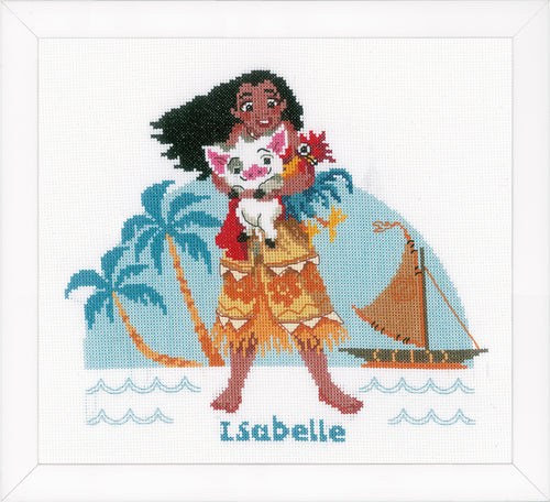 Counted Cross Stitch Kit: Disney: Moana