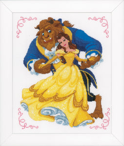 Counted Cross Stitch Kit: Disney: Beauty & the Beast