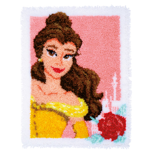 Latch Hook Kit: Rug: Disney: Enchanted Beauty