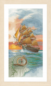 Counted Cross Stitch Kit: On a Discovery Travel