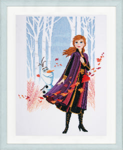 Counted Cross Stitch Kit: Disney: Frozen 2: Anna