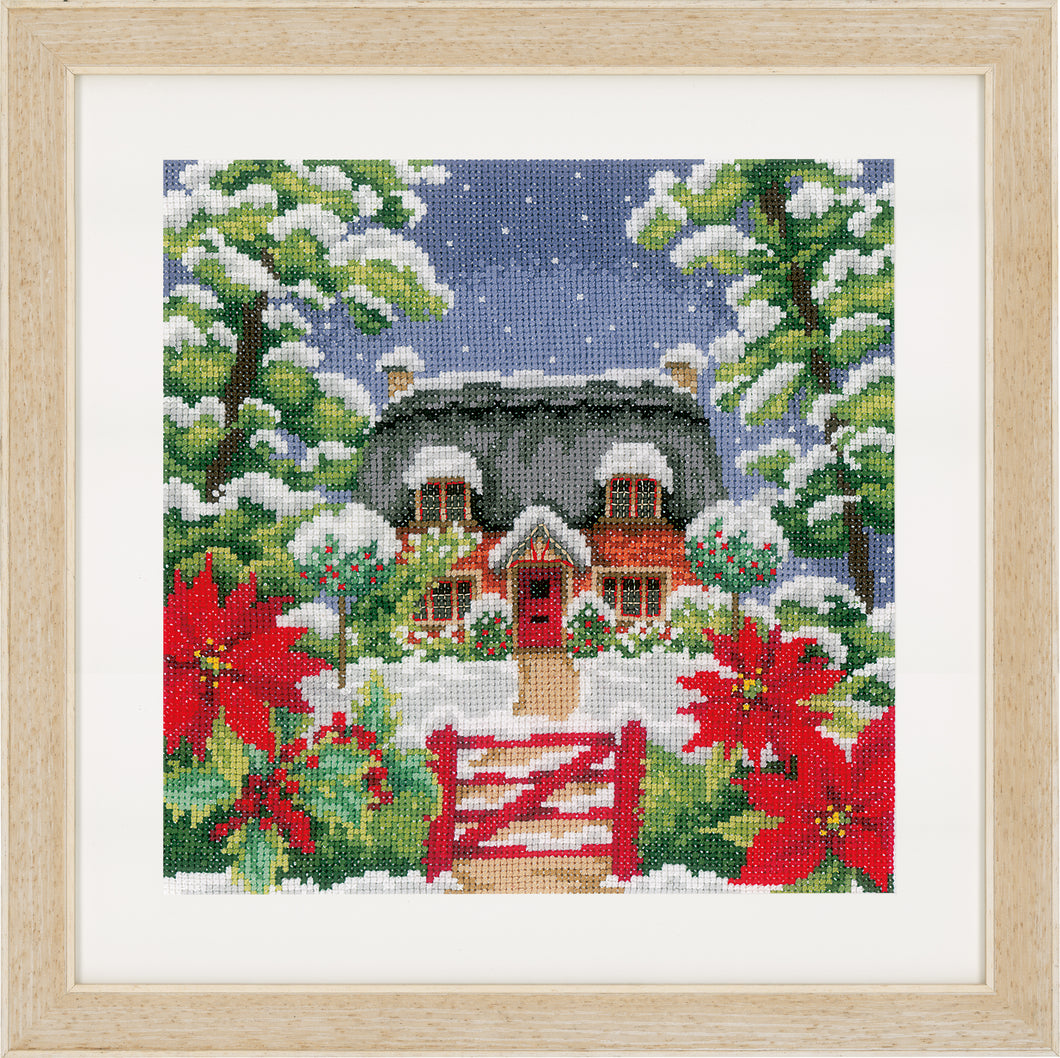 Counted Cross Stitch Kit: 4 Seasons Winter