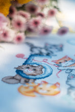 Load image into Gallery viewer, Counted Cross Stitch Kit: Counting from 1 to 10 by Vervaco