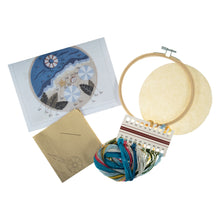 Load image into Gallery viewer, Embroidery Kit with Hoop: Beach