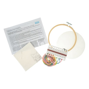 Embroidery Kit with Hoop: Cat