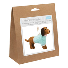 Load image into Gallery viewer, Needle Felting Kit: Dachshund