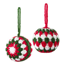 Load image into Gallery viewer, Crochet Kit: Baubles for the Christmas tree, Festive